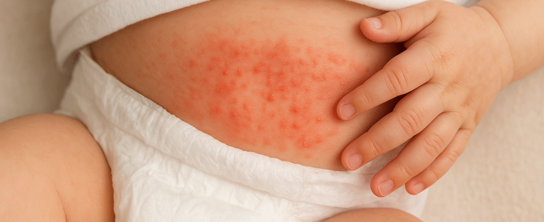 طفح الجلد بمنطقة الحفاظ | Nappy Rash