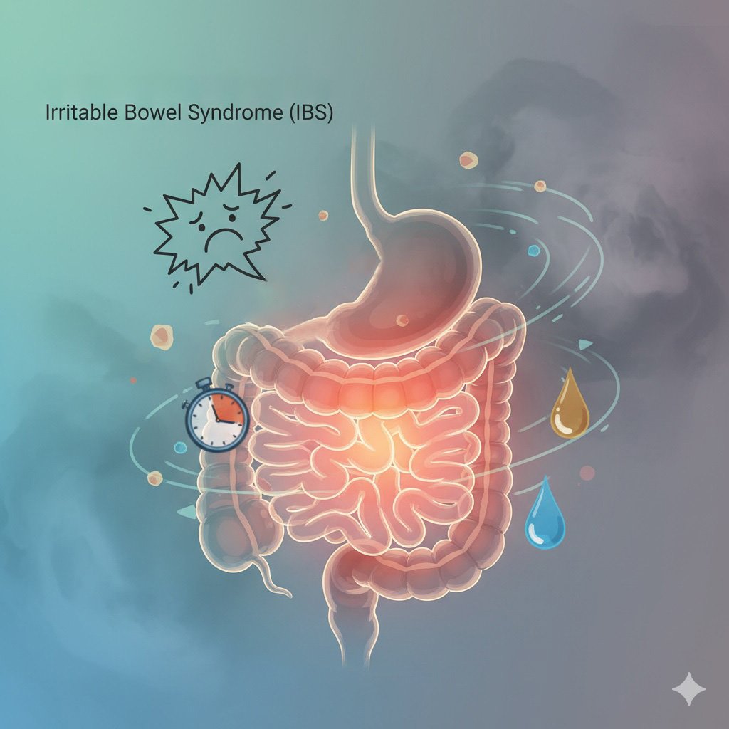 متلازمة القولون المتهيج أو القولون العصبي | Irritable bowel syndrome (IBS)