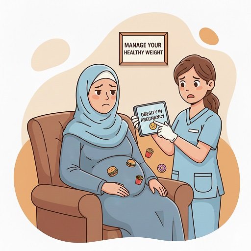 الحمل مع السمنة  | Obesity and pregnancy