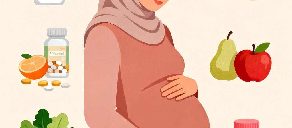 الفيتامينات والمكملات المعدنية أثناء الحمل | Vitamins, supplements and nutrition in pregnancy