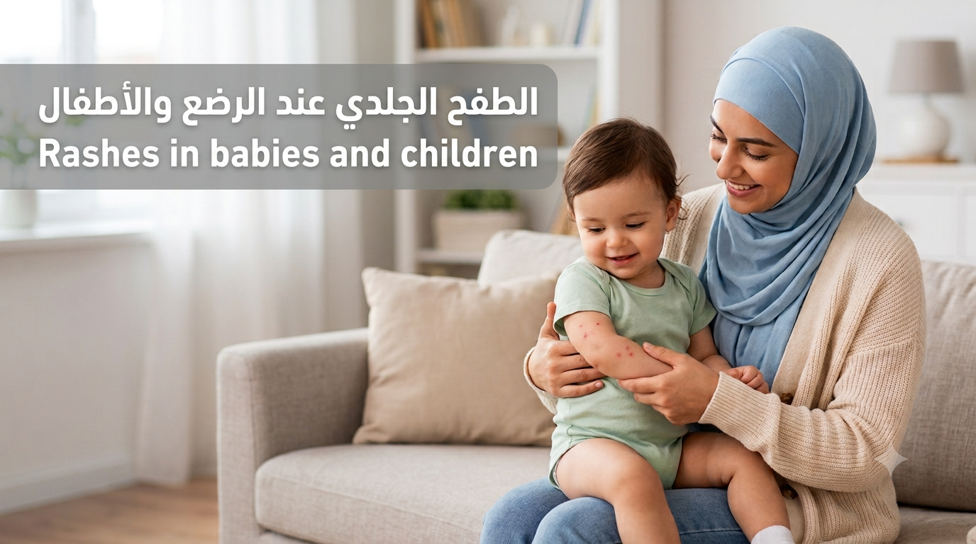 الطفح الجلدي عند الرضع والأطفال | Rashes in babies and children