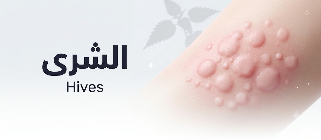 الشرى أو الأرتكاريا  | Hives